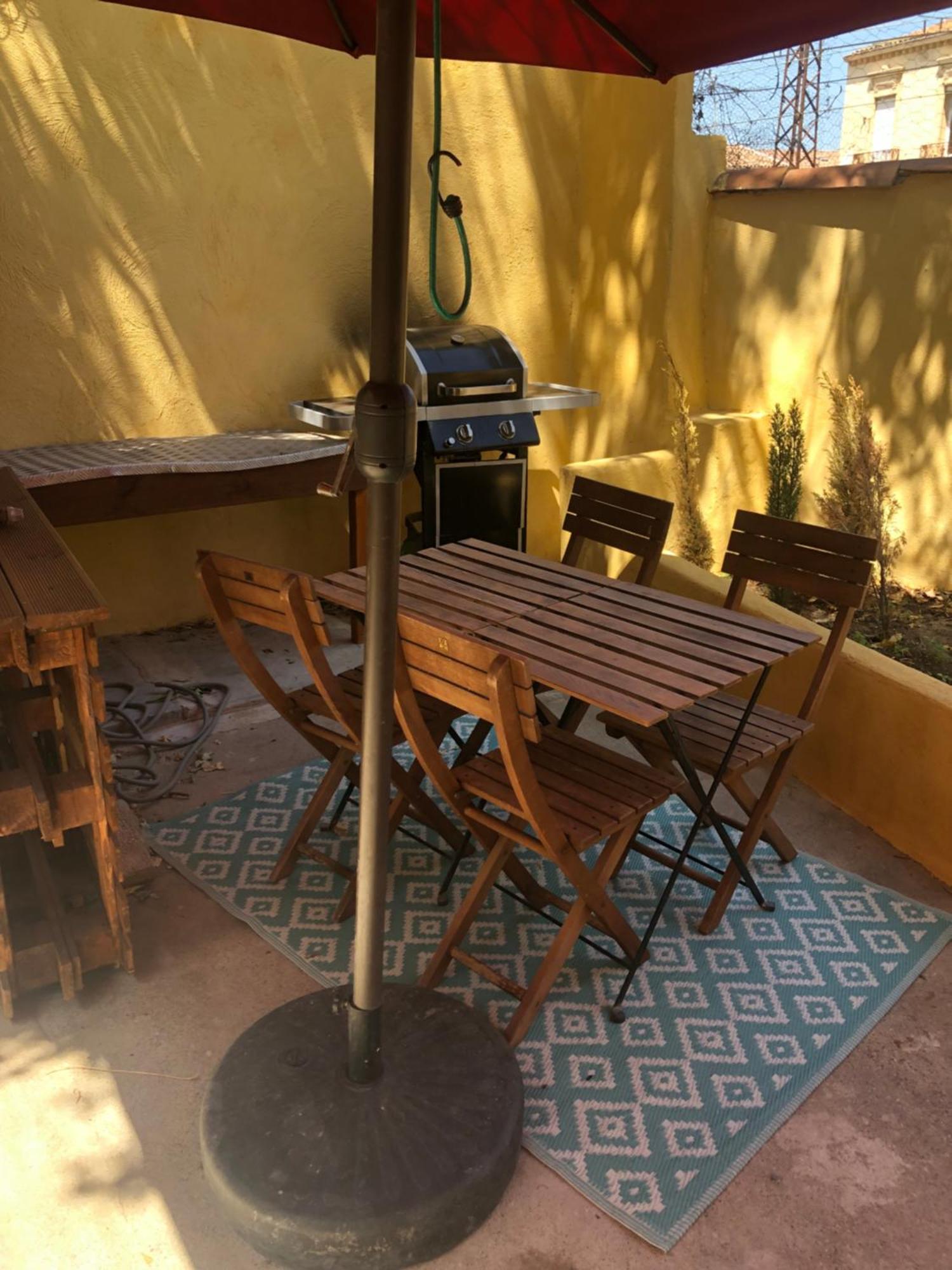Grand T2 Climatise Avec Jardin Et Spa 纳博讷 外观 照片